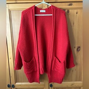 Knit Oversized Cardigan